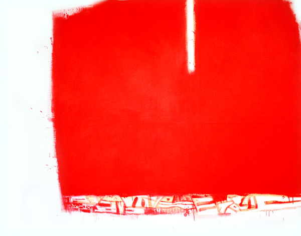 Červené tělo krajiny III